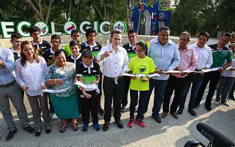 Inaugura Manuel Velasco el Magestuoso Parque Ecológico y la Feria Tapachula Mesoamericana 2017
