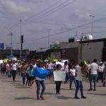 Marchan Universitarios Exigiendo el Pago Pendiente de Becas