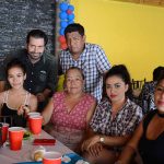 Dafne, Patricia Navarro, Corina Orellana, Isela, Carlos Torija, Alonso Martínez.