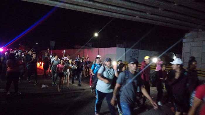 Parte De Tapachula En Sima Caravana De Migrantes En Tapachula