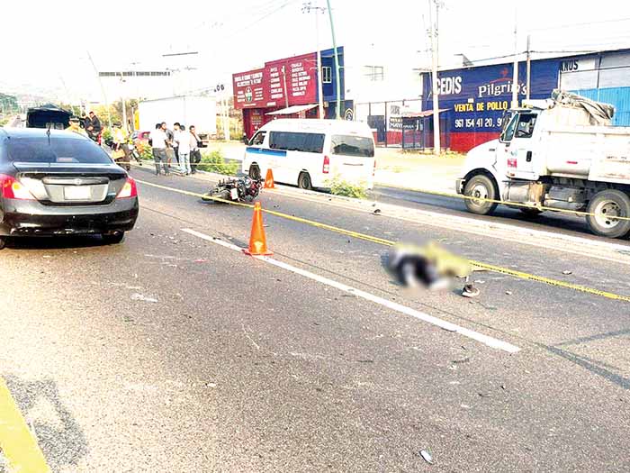 Fallece Motociclista al Estrellarse Contra Muro Periódico El Orbe