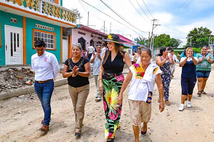 Supervisa Rosy Urbina Avance De Obra En Colonia Pintoresco De