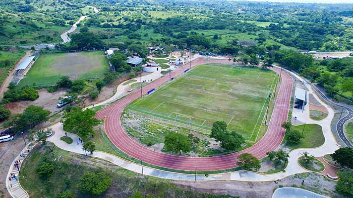 Inaugura Rec Construcci N De La Unidad Deportiva En El Municipio De