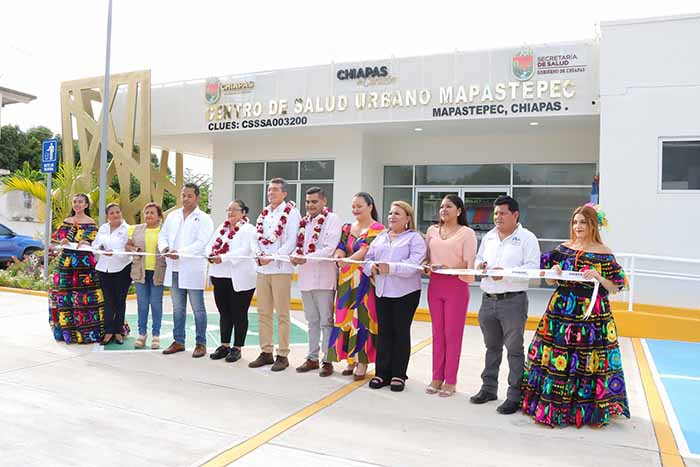 Inaugura Rutilio Escandón la Reconversión del Centro de Salud Urbano