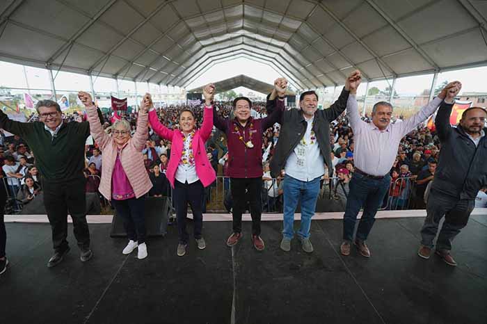 Claudia Sheinbaum Se Re Ne Con Empresarios En Su Gira Por El Estado De