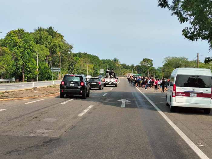 Parte de Tapachula Enésima Caravana de Migrantes Periódico El Orbe