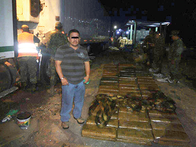 Asegura el Ejército Mexicano 324 Kilos de Marihuana