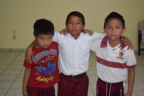Jared Morales, Ezequiel Marroquín, Cristian Morales.