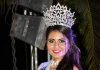 Alejandra Mendoza Tapia ganadora del primer lugar y Señorita Puerto Arista 2017