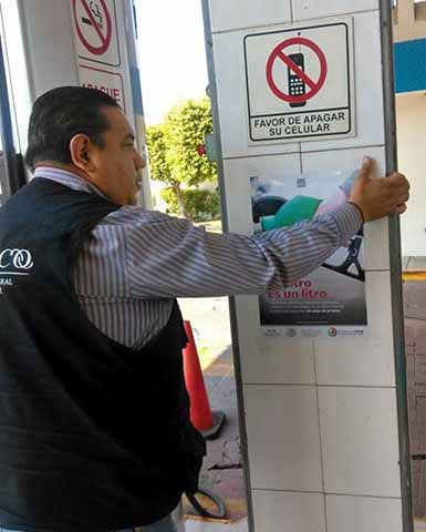 PROFECO Monitorea a Gasolineras Para que den Litros Completos