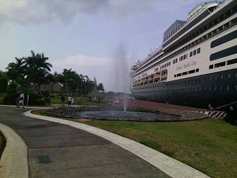 Arriba a Puerto Chiapas el Crucero ZAAMDAM