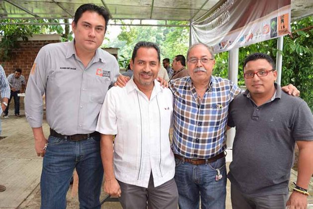 Raymundo León, Jorge Cancino, Andrés Luna Ruiz, Carlos Luna Escobar.