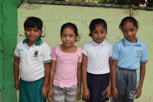 Jennifer Gutiérrez, Alison Toledo, Brenda Verdugo, Julia Alegría.