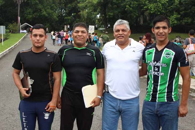 Gerard Ríos, Mayor Arturo Hernández, Víctor Hugo Escobar, Víctor Hugo Escobar.