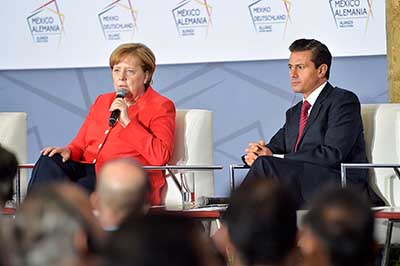 Firman México y Alemania Cuatro Acuerdos Económicos