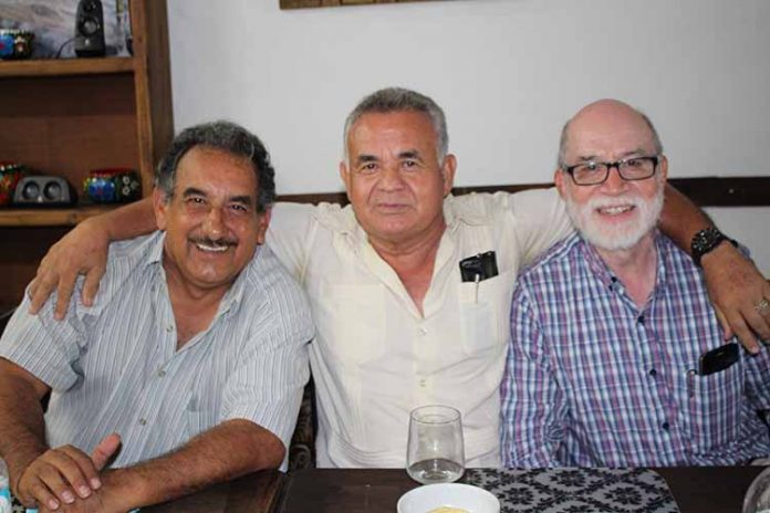 Humberto Silva, Ernesto Álvarez, Aroldo Aguilar.