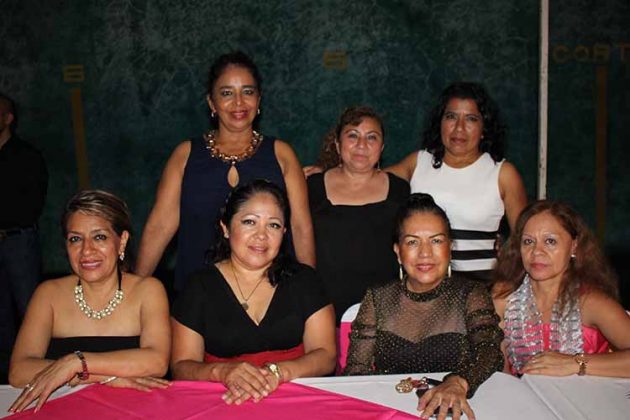 Xochitl Cruz, Rocío Cancino, Marina Salguero, Sonia Cancino, Alma de la Cruz, Elvia Palomeque, Margarita Pérez.