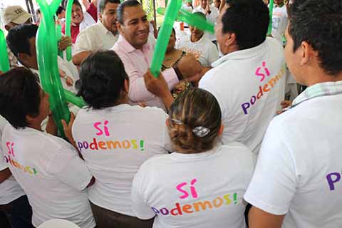 Al sostener un encuentro con jóvenes militantes del PVEM en Tapachula, el dirigente estatal del partido, Eduardo Ramírez destacó que sí se podría dar una gran alianza con otras fuerzas políticas, como el PAN, PRD y MORENA.