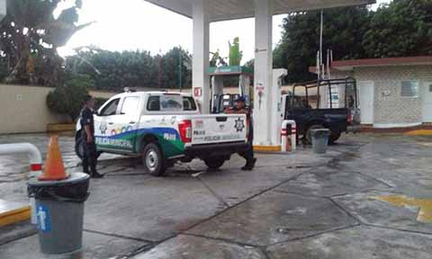 Asaltos de hoy, Atracan Gasolineras en Cacahoatán y Tuxtla Chico