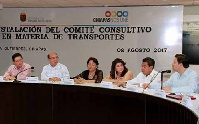 Comité Consultivo de Transporte en Chiapas Dará Respuestas a las Demandas del Sector
