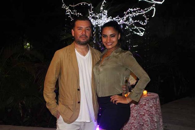 Christian Kajiwara, Sara Castillo.