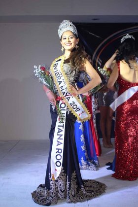 Desirée Gasca. Quintana Roo, fue designada Miss Riviera Maya 2017.