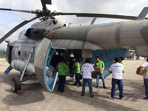 Inician Traslados Aéreos Para Entrega de Ayuda Humanitaria a Damnificados: PC