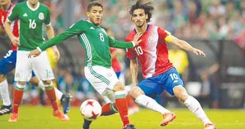 México Sigue Invicto Pese al Empate 1-1 con Costa Rica