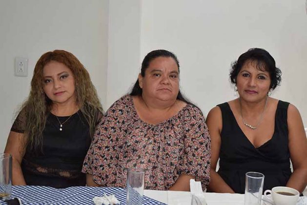 Mayra Arreola, Marleni Mejía, Karina Hernández.