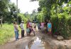 Aguas Negras Contaminan en la Col. San Antonio Cahoacán