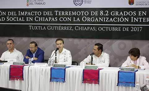Junto a OIT, Gobiernos Federal y Estatal Identifican Prioridades de Empleo en Chiapas