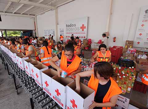 Chiapas Reconoce Ayuda de Cruz Roja Mexicana por Terremoto