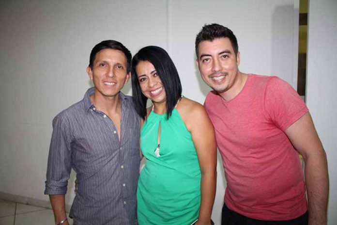 José González, Cristina Torres, Marco Grajales.