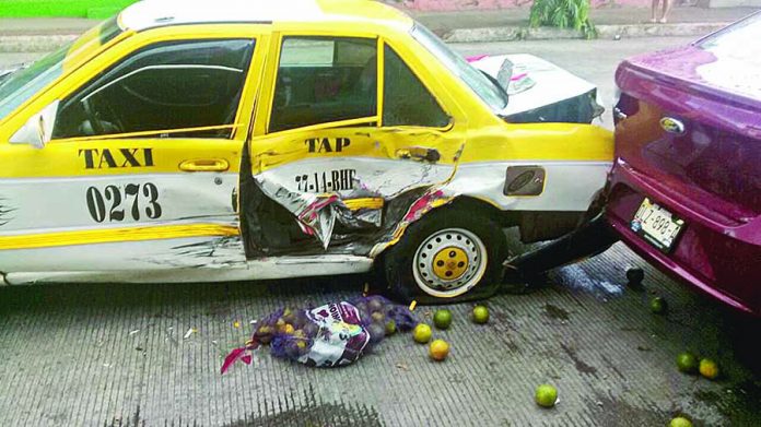 Seis Lesionados en Accidente de Transporte Público