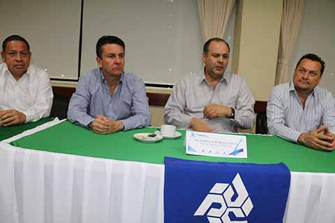 El líder nacional de la COPARMEX Gustavo de Hoyos, informó que el organismo empresarial está impulsando el Sistema Nacional Anticorrupción, para que funcione y se consolide.