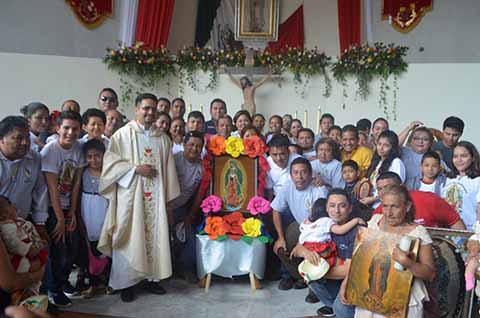 Concluyen Peregrinaciones a la Virgen en Tapachula