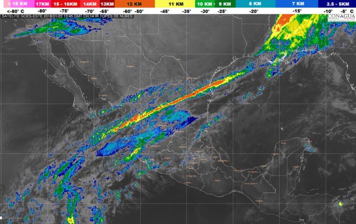 Prevé SMN Descenso en Temperatura Para Este Lunes