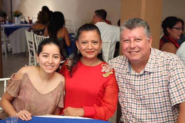 Ricardo Ruiz, Gudalupe Bonino, Harumi Ruiz.