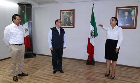 Nombra Gobernador Manuel Velasco Nueva Directora General del INIFECH
