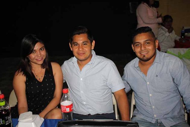 Suzeth García, David Casahonda, Maximiliano Lara.