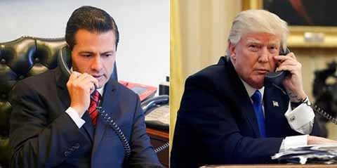 Peña y Trump Conversan Sobre Comercio, Migración y Seguridad