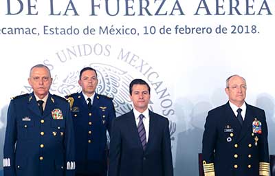 Conmemoran el 103 Aniversario de la Fuerza Aérea Mexicana