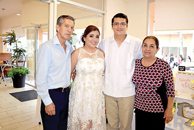 Joaquín Gálvez, Brianda, Rogelio, Guadalupe Rentería.