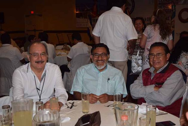 Ernesto Jiménez, CIME Tapachula; Jesús Méndez, CIME de Oaxaca; Víctor Grandes, CIME Puebla y vicepresidente Región Centro de FECIME.