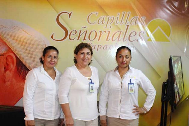 Rosy de León, Edelmira Tirado, Lorena Gálvez: Capillas Señoriales.