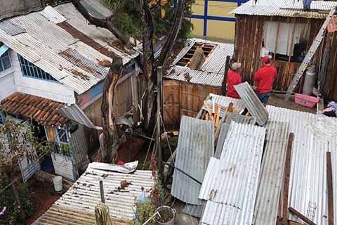 PC Concluye Evaluación de Daños por Fuertes Vientos en San Cristóbal de Las Casas