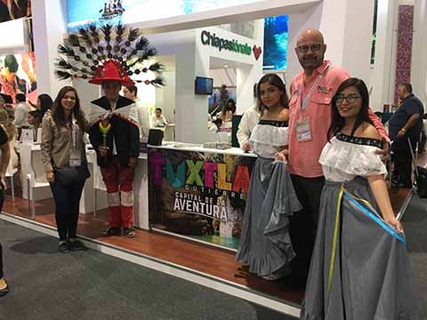 Presente Tuxtla en el Tianguis Turístico de Mazatlán 2018