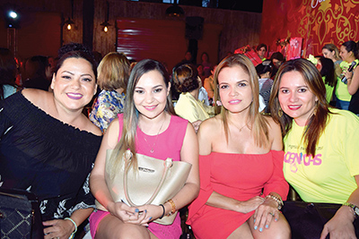 Gaby de Medina, Ingrid Carboney, Roxana D´Elia, Zussette Barrios.