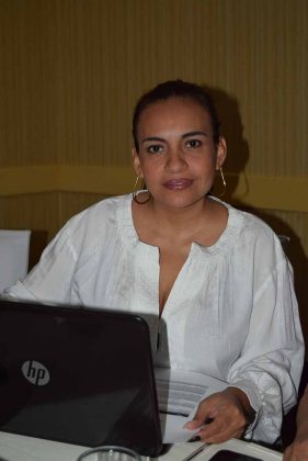 Olga María López Ovando, representante del Ministerio de Economía e integrante del Comité Organizador del IV Festival Gastronómico Guatemágica-Retalhuleu 2018.