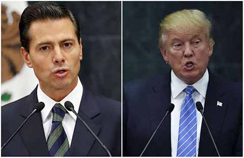 Peña Nieto y Trump van Juntos por Candidatura Para el Mundial 2026